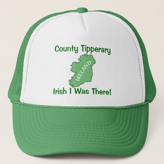 Gorra De Camionero Condado de Tipperary Ireland Trucker Hat (Anverso)