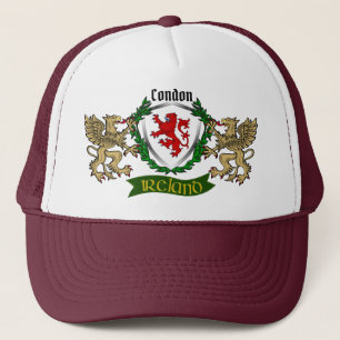 Gorra De Camionero Condon Irish Shield con Griffins
