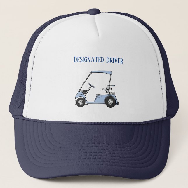 Gorra De Camionero Conducción designada Funny GOLF (Anverso)