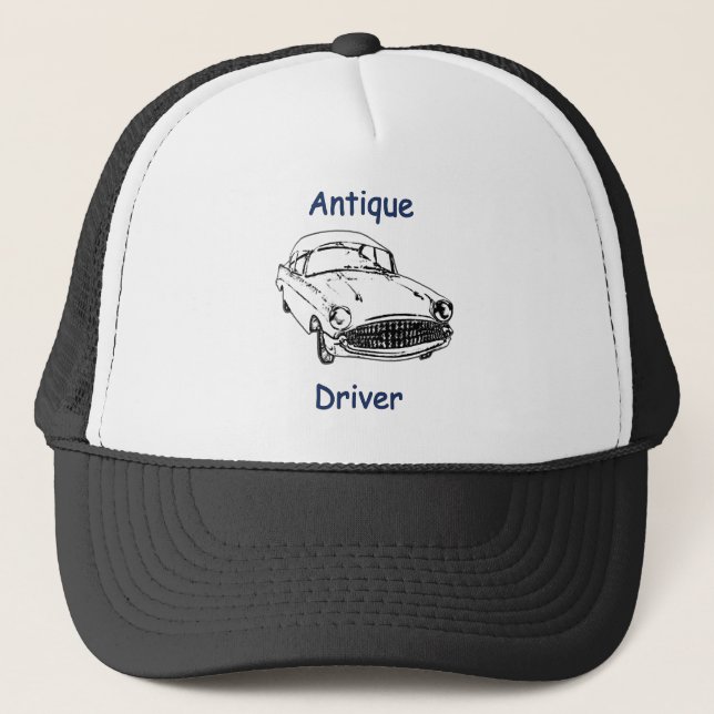 Gorra De Camionero Conductor antiguo (Anverso)