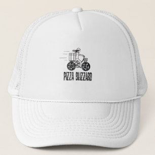 Gorra De Camionero Conductor de Blizzard Bike Courier Pizza