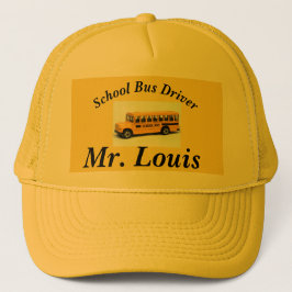 Gorra De Camionero Conductor del autobús escolar