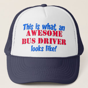 Gorra De Camionero Conductor del autobús impresionante