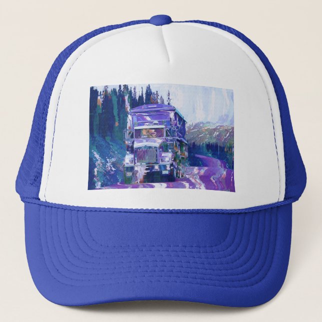 GORRA DE CAMIONERO CONDUCTORES DE CAMIONES DE GRANDES RIGS ENCABEZAN  (Anverso)