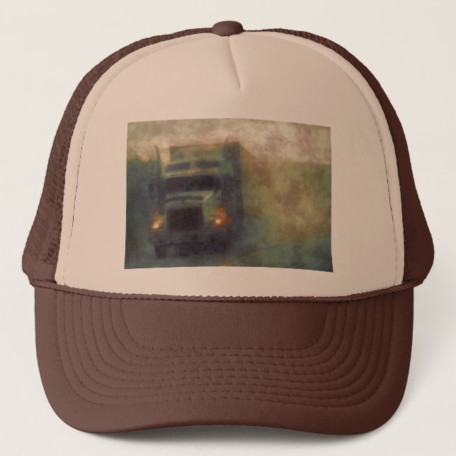 GORRA DE CAMIONERO CONDUCTORES DE CAMIONES DE GRANDES RIGS ENCABEZAN  (Anverso)