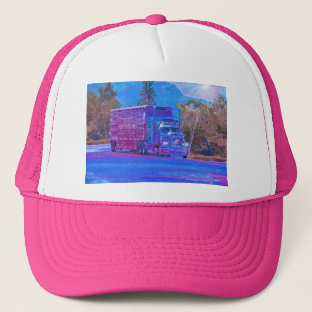 GORRA DE CAMIONERO CONDUCTORES DE CAMIONES DE GRANDES RIGS ENCABEZAN  (Anverso)