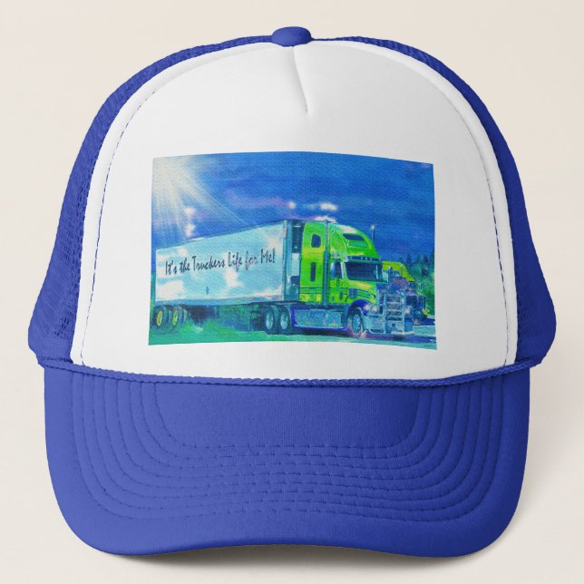 GORRA DE CAMIONERO CONDUCTORES DE CAMIONES DE GRANDES RIGS ENCABEZAN  (Anverso)