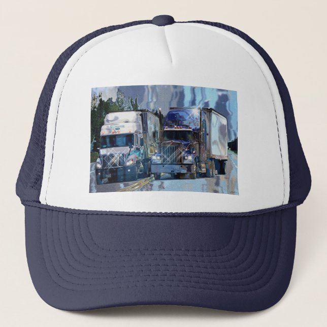 GORRA DE CAMIONERO CONDUCTORES DE CAMIONES DE GRANDES RIGS ENCABEZAN  (Anverso)