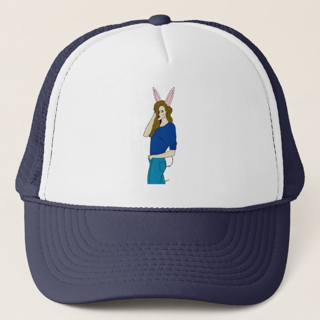Gorra De Camionero conejita  (Anverso)