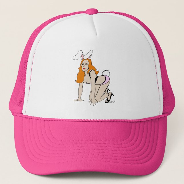 Gorra De Camionero conejita (Anverso)