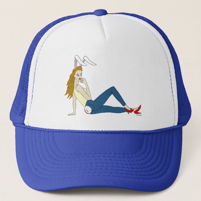 Gorra De Camionero conejita  (Anverso)