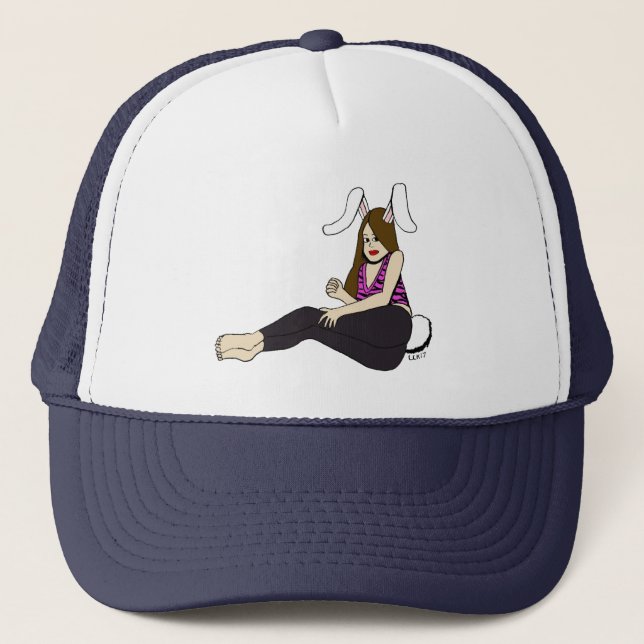 Gorra De Camionero conejita (Anverso)