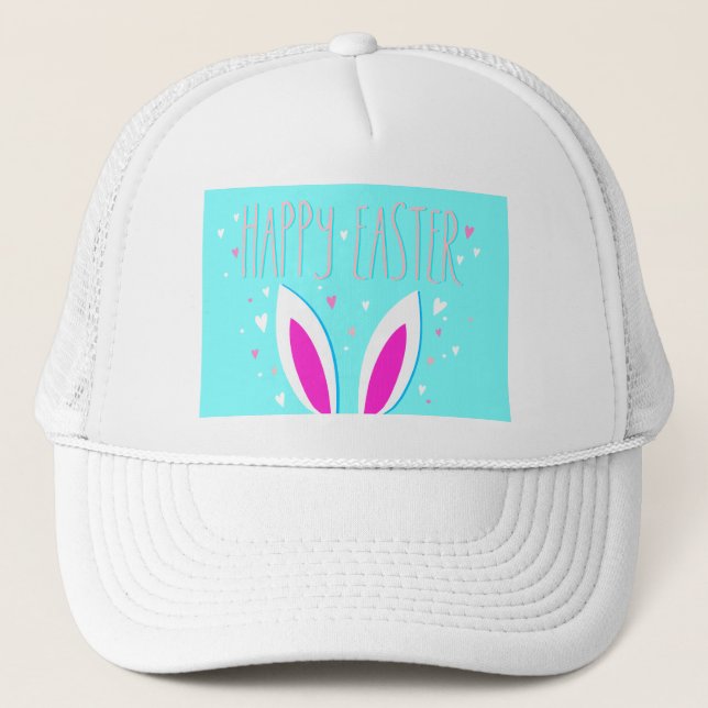 Gorra De Camionero conejito de Pascua (Anverso)