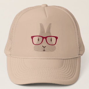 Gorra De Camionero Conejito de pascua divertido del inconformista con