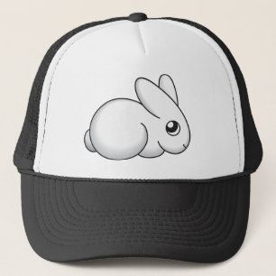 Gorra De Camionero Conejito tímido lindo
