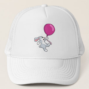 Gorra De Camionero Conejo con globo