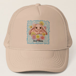 Gorra De Camionero Conejo Conejo de Conejo Poli