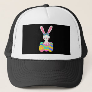 Gorra De Camionero Conejo de Pascua