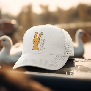 Gorra De Camionero Conejo de Pascua