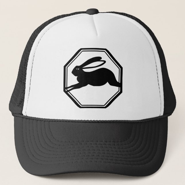 Gorra De Camionero Conejo de saltos (Anverso)