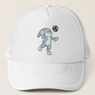Gorra De Camionero Conejo en deportes con voleibol