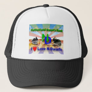 Gorra De Camionero Conejo Enano de Holanda