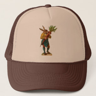 Gorra De Camionero ¡Conejo humano con la ZANAHORIA GIGANTE!
