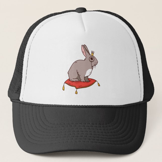 Gorra De Camionero Conejo Noble (Anverso)