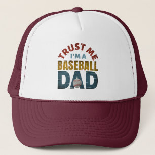 GORRA DE CAMIONERO CONFIANZA EN QUE SOY PAPÁ DE BÉISBOL