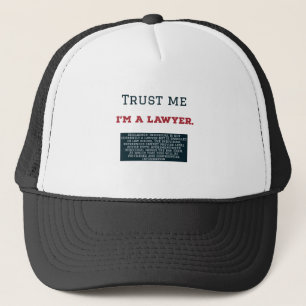 Gorra De Camionero Confíe en que yo es abogado