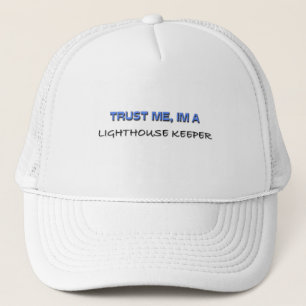 Gorra De Camionero Confíe en que yo es encargado de faro