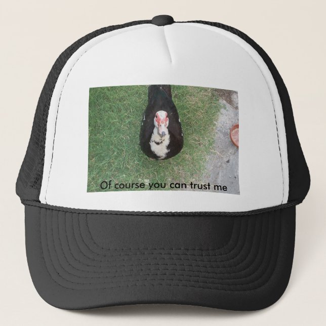 Gorra De Camionero Confíeme en (Anverso)