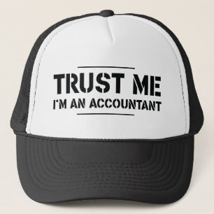 Gorra De Camionero Confíeme en, yo son un contable