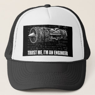 Gorra De Camionero Confíeme en, yo son un ingeniero