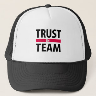 Gorra De Camionero Confío en el equipo