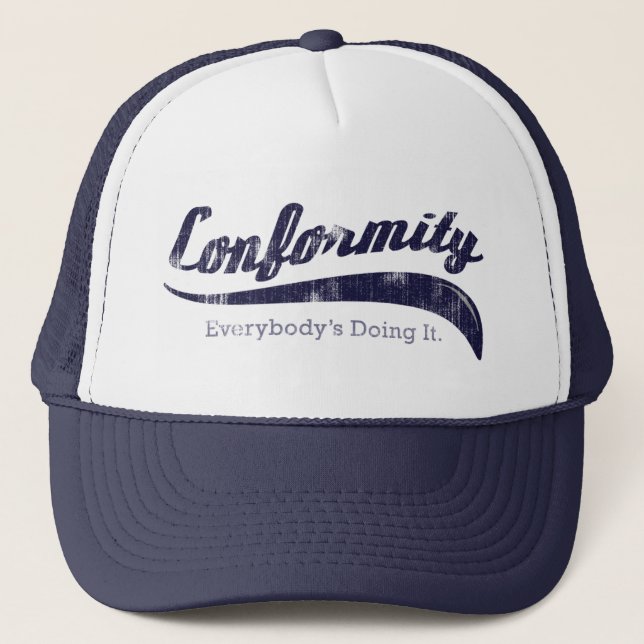 Gorra De Camionero Conformidad (Anverso)