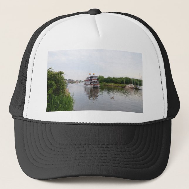 Gorra De Camionero Confort sur de Paddle Steamer (Anverso)