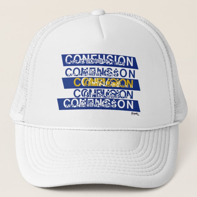 Gorra De Camionero Confusión (Anverso)