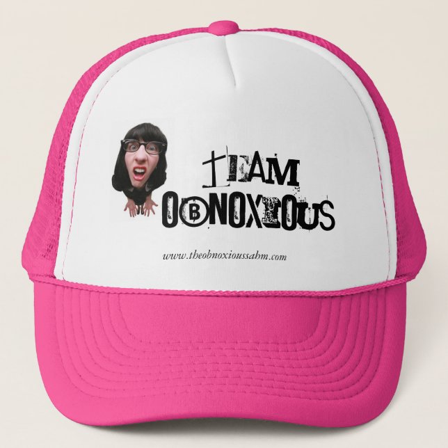 Gorra De Camionero Confuso, EQUIPO DESAGRADABLE, (Anverso)