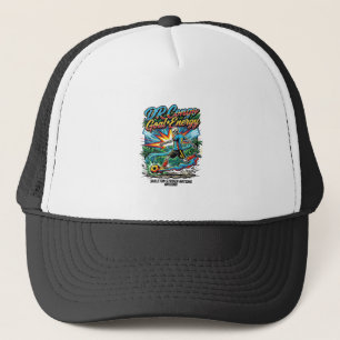Gorra De Camionero Congo RD Energía de Gol Esqueleto Delantero Nacion