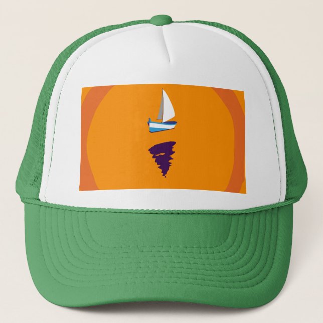 Gorra De Camionero Conjunto de diseño de verano (Anverso)