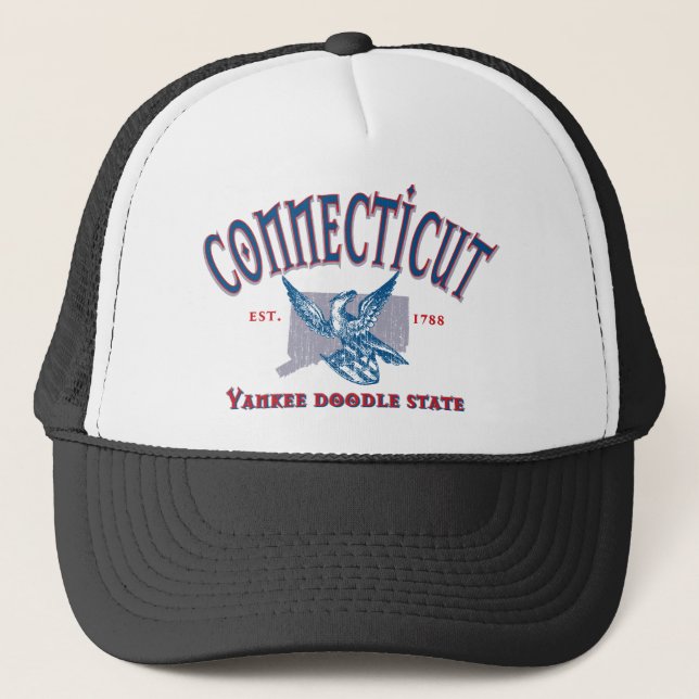 Gorra De Camionero Connecticut (Anverso)