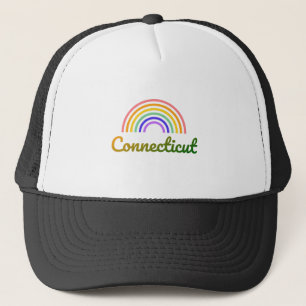Gorra De Camionero Connecticut - State - Hartford - Saludo desde