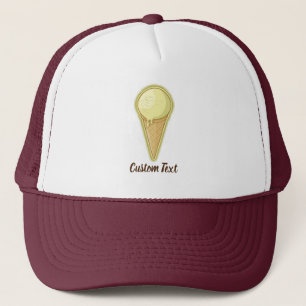 Gorra De Camionero Cono de helado de bolas