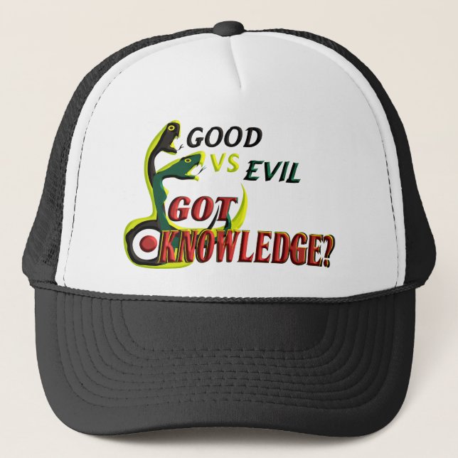 Gorra De Camionero Conocimiento conseguido (Anverso)