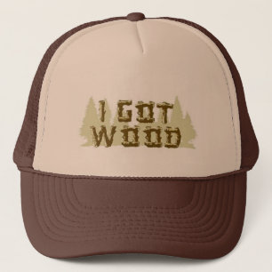 Gorra De Camionero "CONSEGUÍ" el casquillo DE MADERA