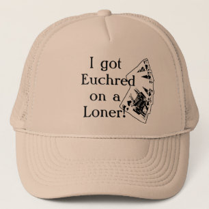 Gorra De Camionero ¡Conseguí Euchred en un solitario!