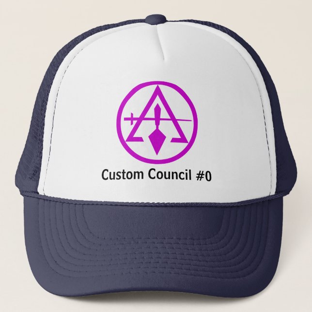 Gorra De Camionero Consejo de albañiles secretos (Anverso)