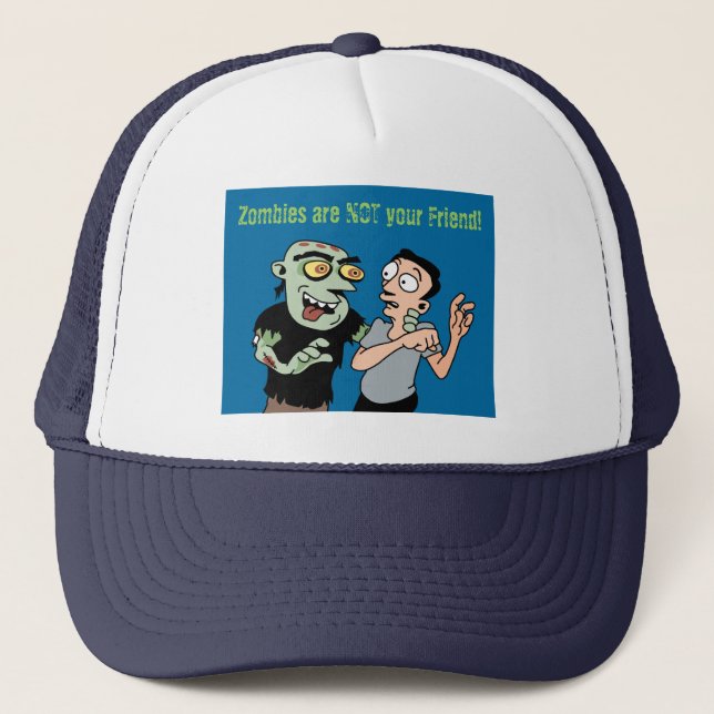 Gorra De Camionero Consejo Zombie (Anverso)
