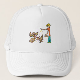 Gorra De Camionero Conservación del pollo